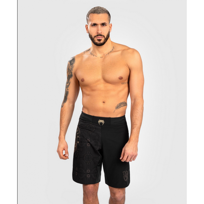 Шорти - Venum Santa Muerte Dark Side - Fightshorts - Black/Brown​